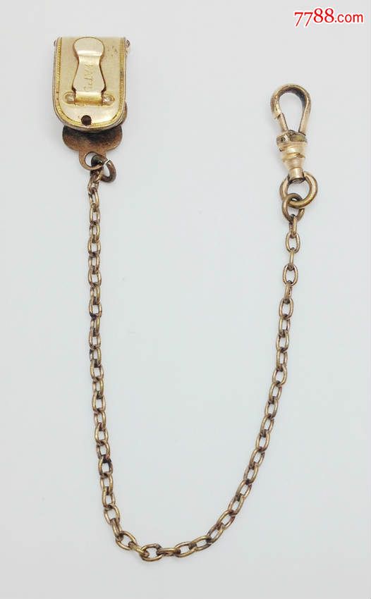 美国怀表包金链子