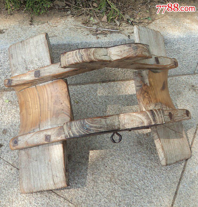 木雕老马鞍子民俗手工艺农村车驾农具古玩杂项怀旧古董收藏老物件