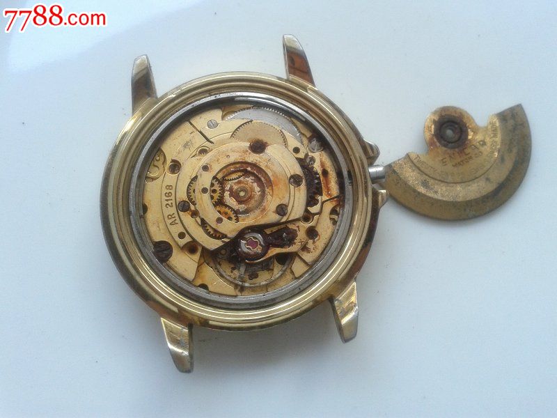 英纳格2168镀金机芯手表配件