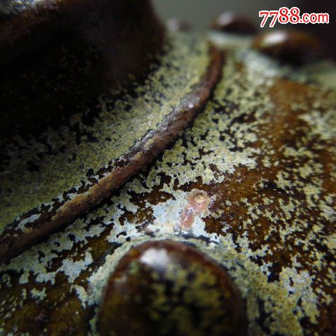 唐代茶叶末釉凤首倒流壶(精品)