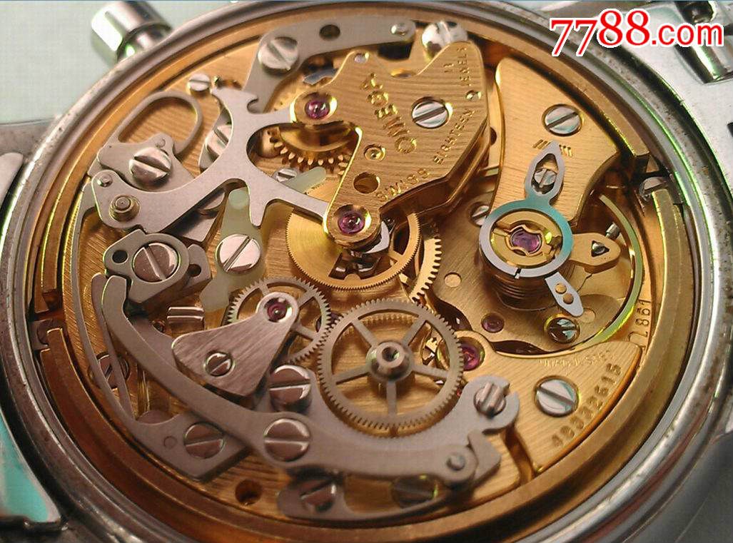 欧米茄861计时机芯手动男表