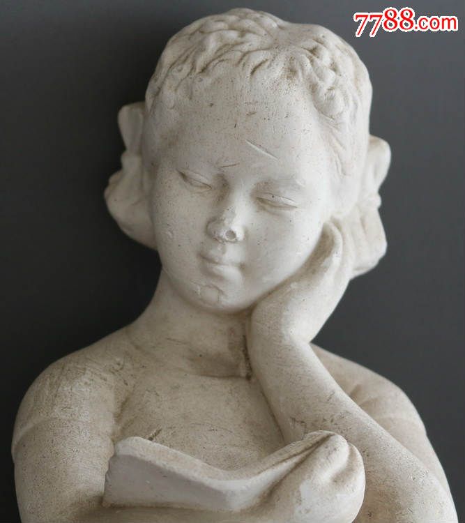 东方的思想者,标准文革石膏像《读书少女》