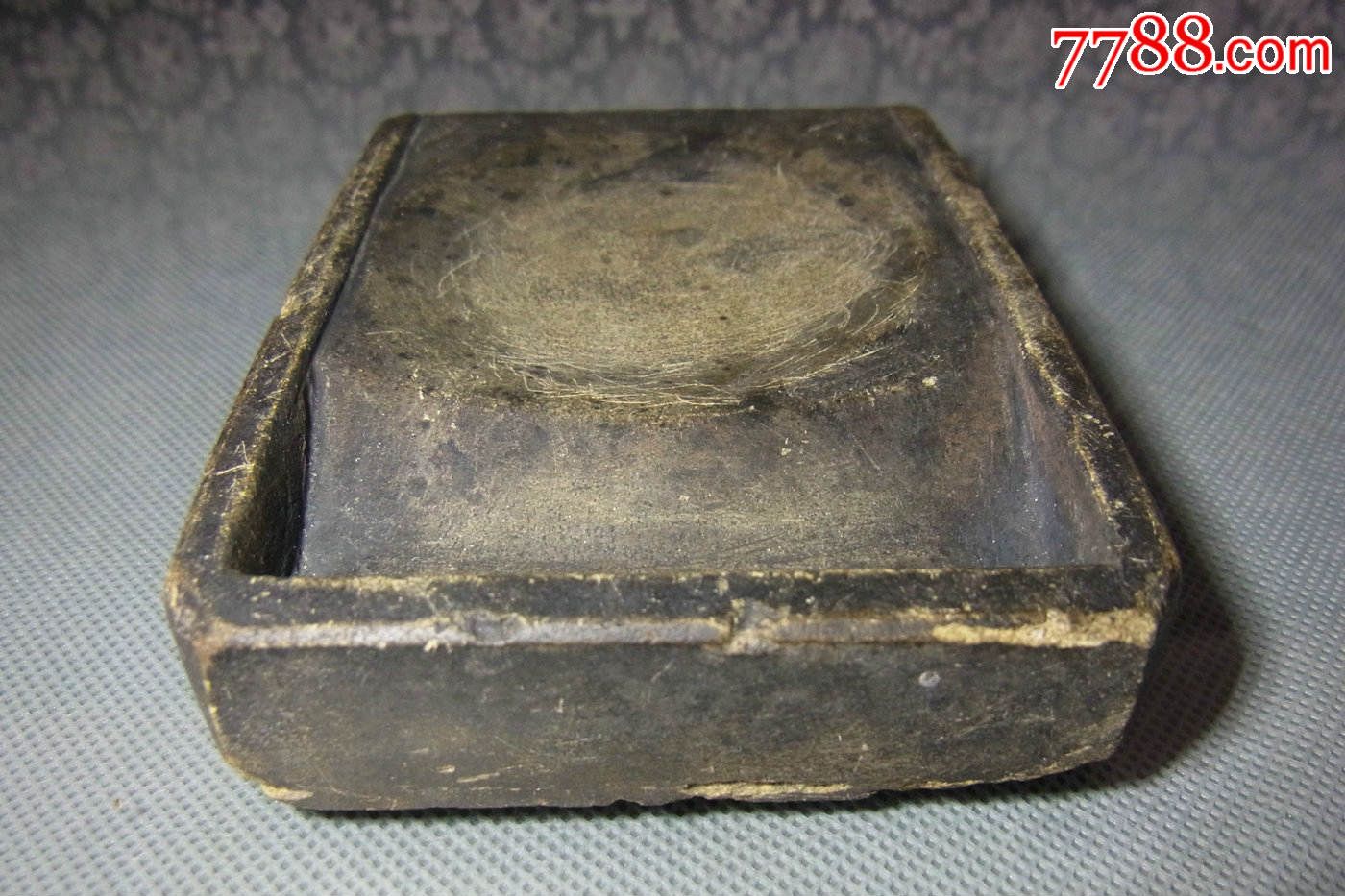 特价文房四宝文玩收藏澄泥砚台学生书法清代民国古砚台