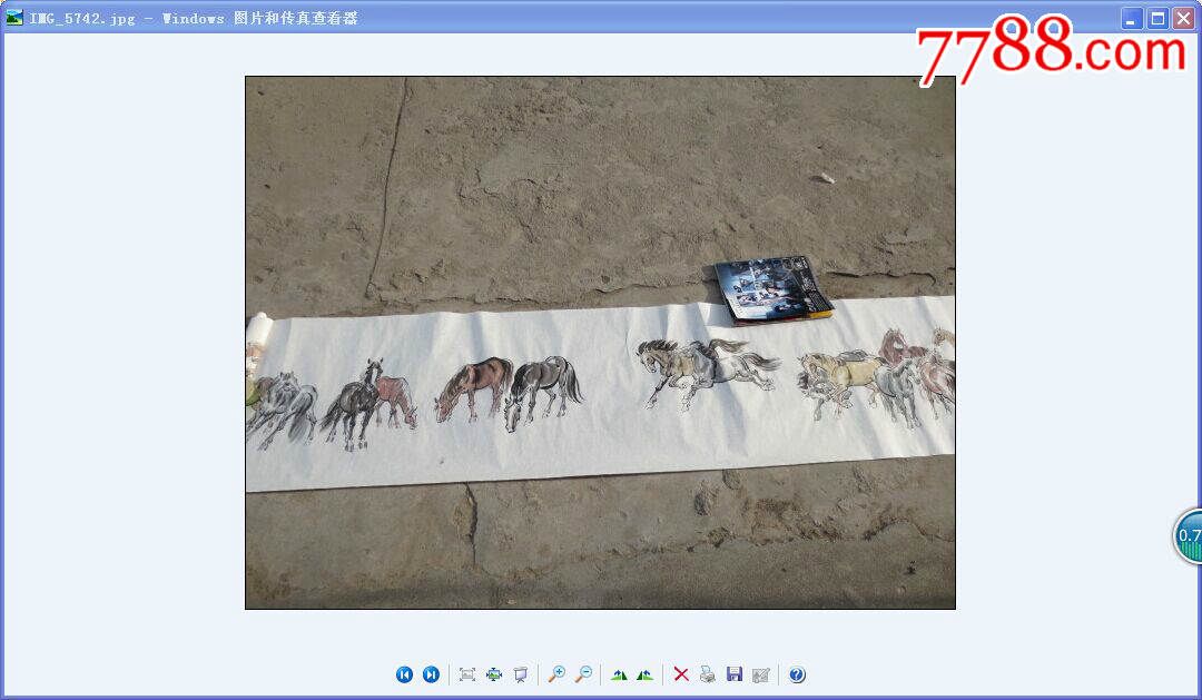 屈钧百骏图-价格:132000元-se30479943-花鸟国画原作-零售-7788收藏