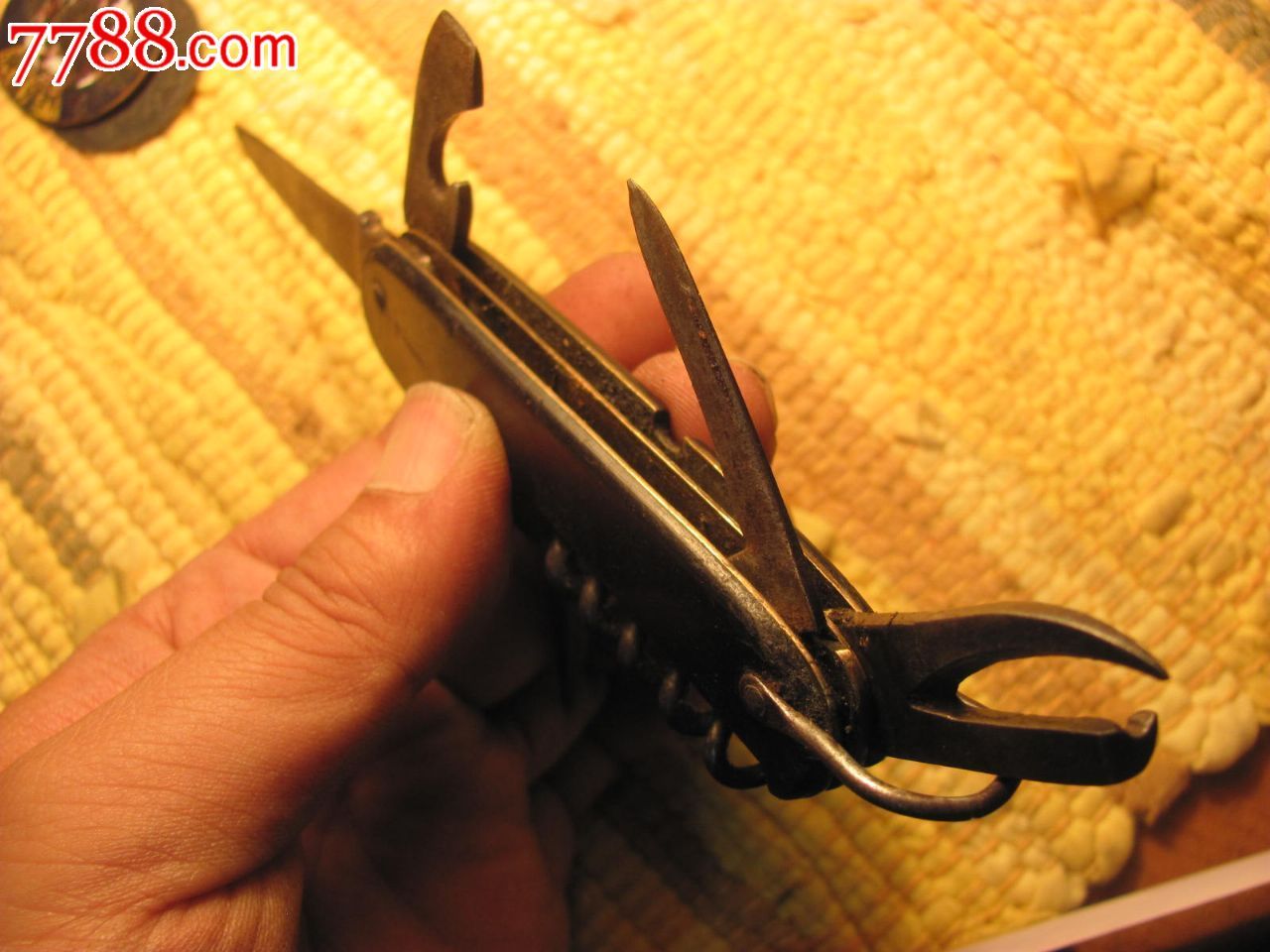 民国抗战时期国军遗留的德械索林根soligen折叠小刀新上架