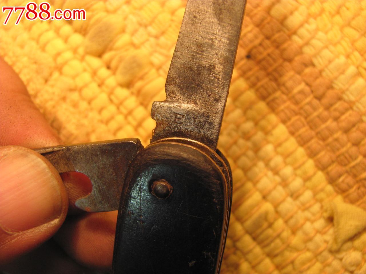 民国抗战时期国军遗留的德械索林根soligen折叠小刀新上架