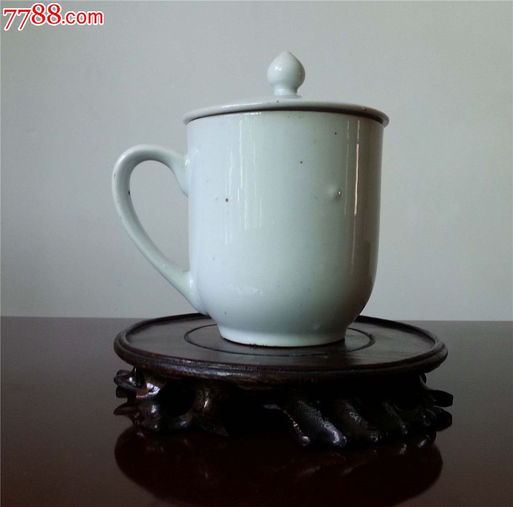 60年代醴陵手绘釉下竹梅茶杯2-se30746262-彩绘瓷/彩瓷-零售-7788收藏