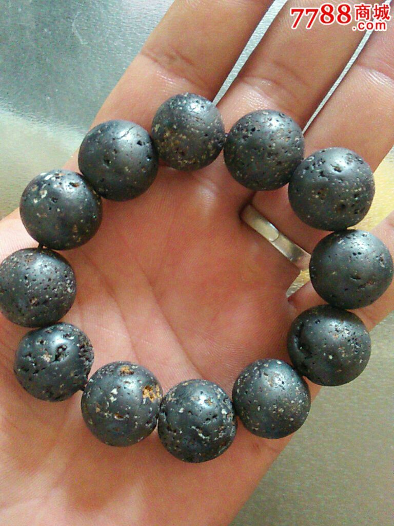 陨石手串20铁陨石有磁性04