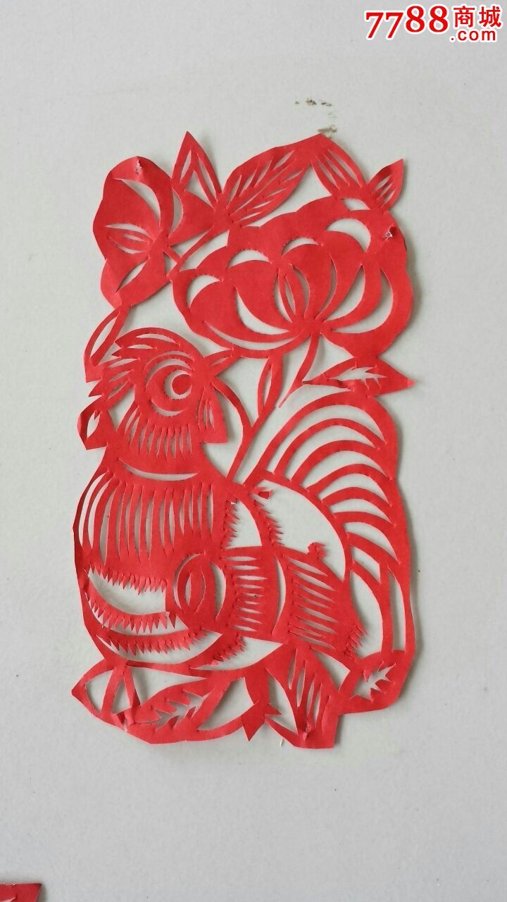 蔚县手工老剪纸窗花