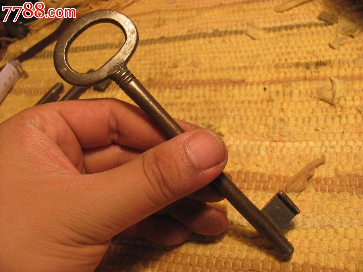 民国时期银行金库大铜钥匙1