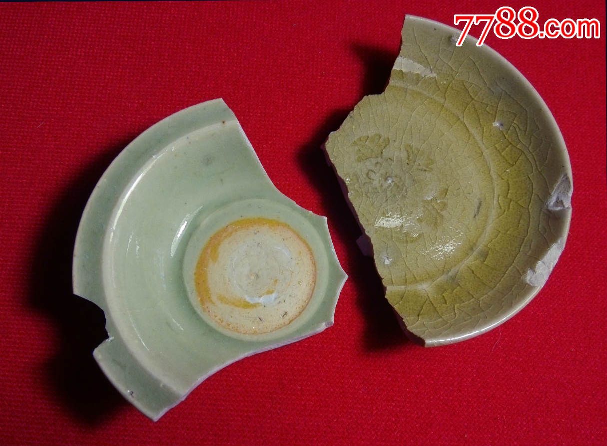元代龙泉窑瓷片标本