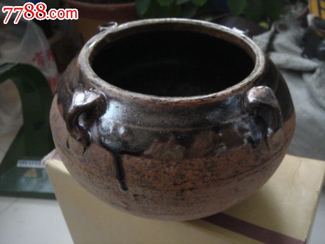 茶叶罐四耳陶罐盐罐油罐则沟陶罐