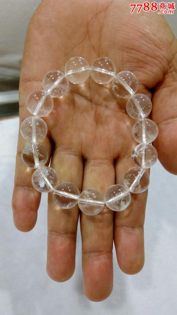 白水晶手链_玛瑙/宝石手串_第2张_7788钱币网