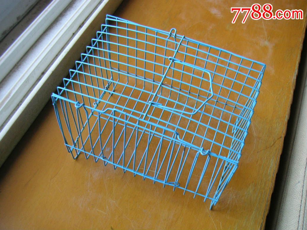 铁丝编小笼子有小门适合仓鼠或其他小动物用