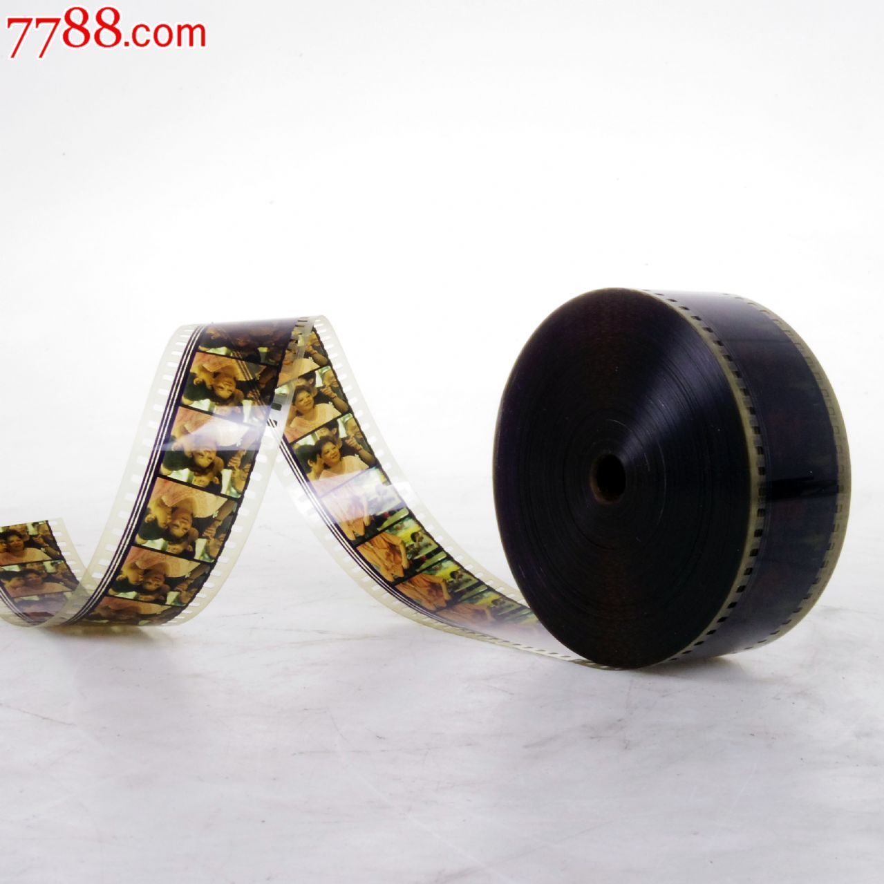 国产彩色35mm35毫米电影胶片片段小卷影视道具装饰摆件造型元素