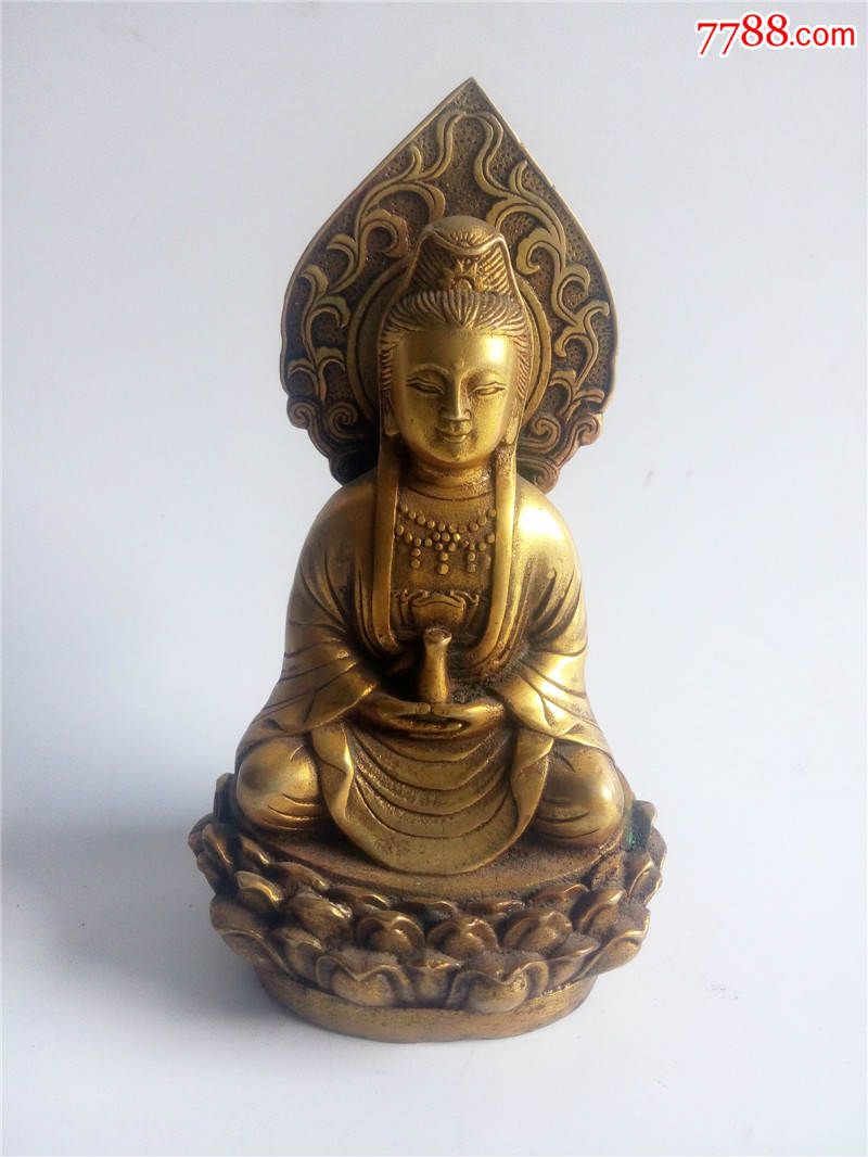 现代工艺全身佛像铜器如来佛艺术品