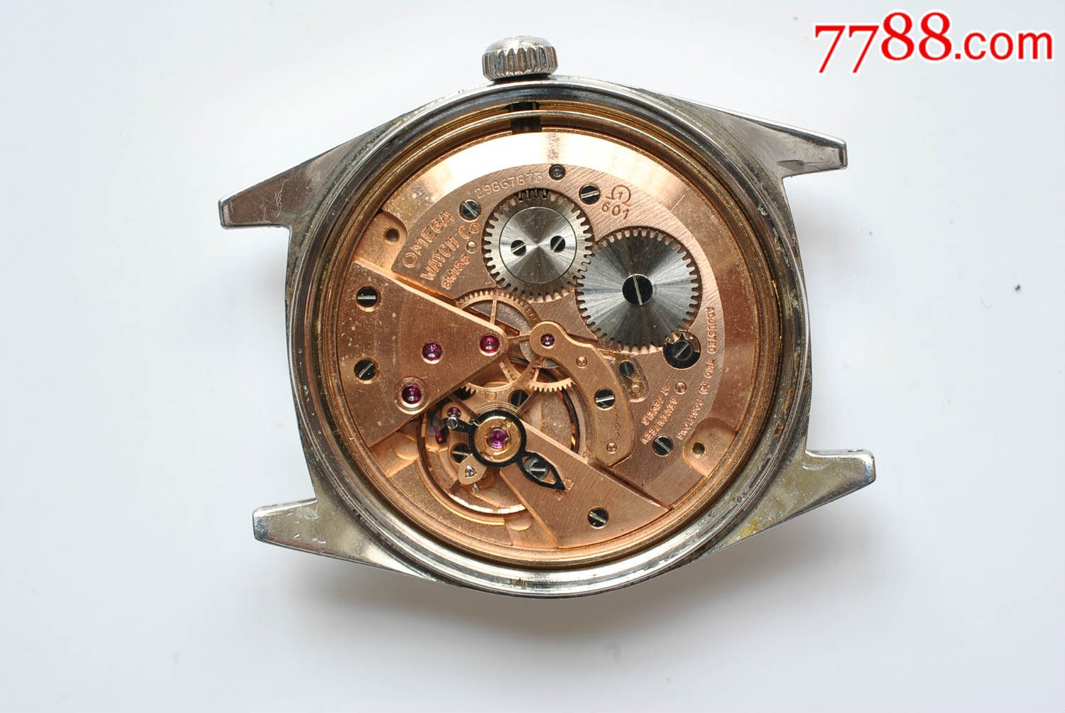 欧米茄omega手卷机械表601机芯-原装正品二手名表1188