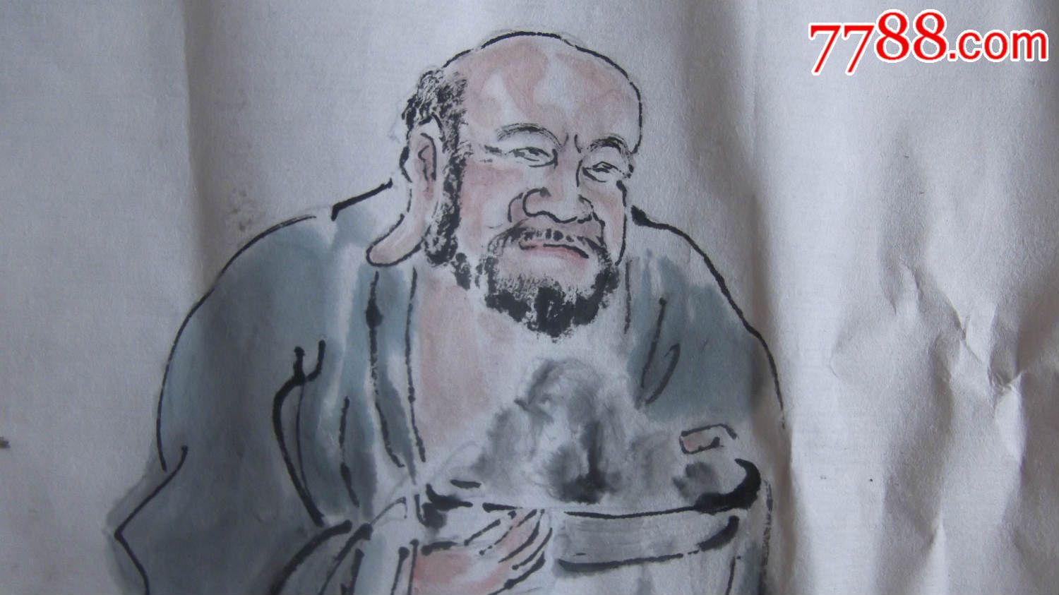 十八罗汉图国画,绝对是一流的画师,一流的作品,一流的藏品