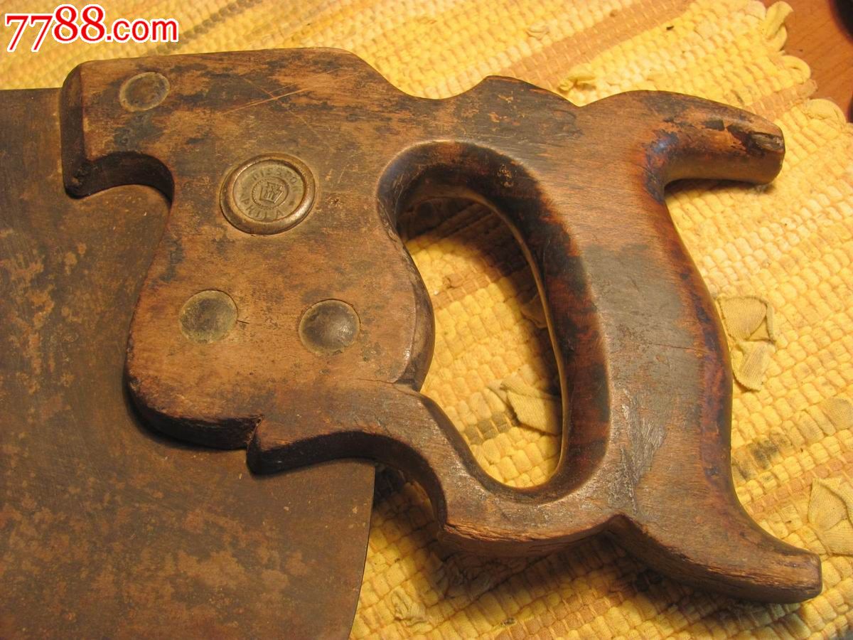 抗战时期飞虎队遗留云南昆明的美国百年老牌特世途disston板锯锯子