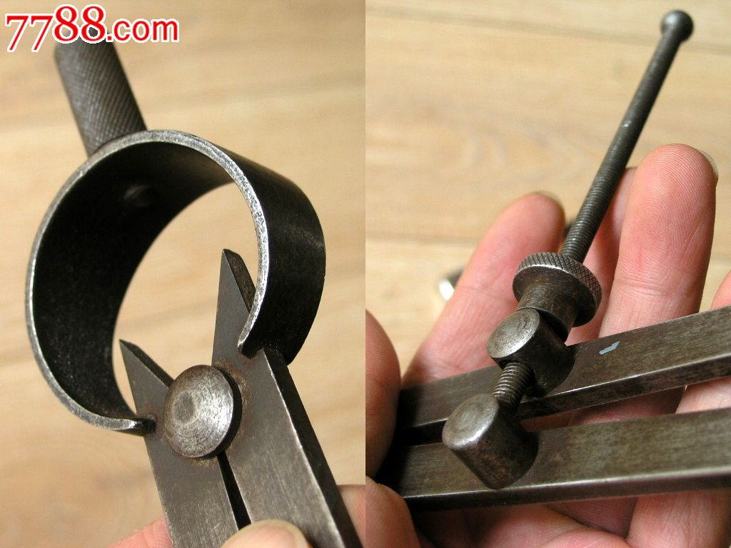 度量衡收藏150704解放初大号海事钢制分规上海县塘湾公社五金厂