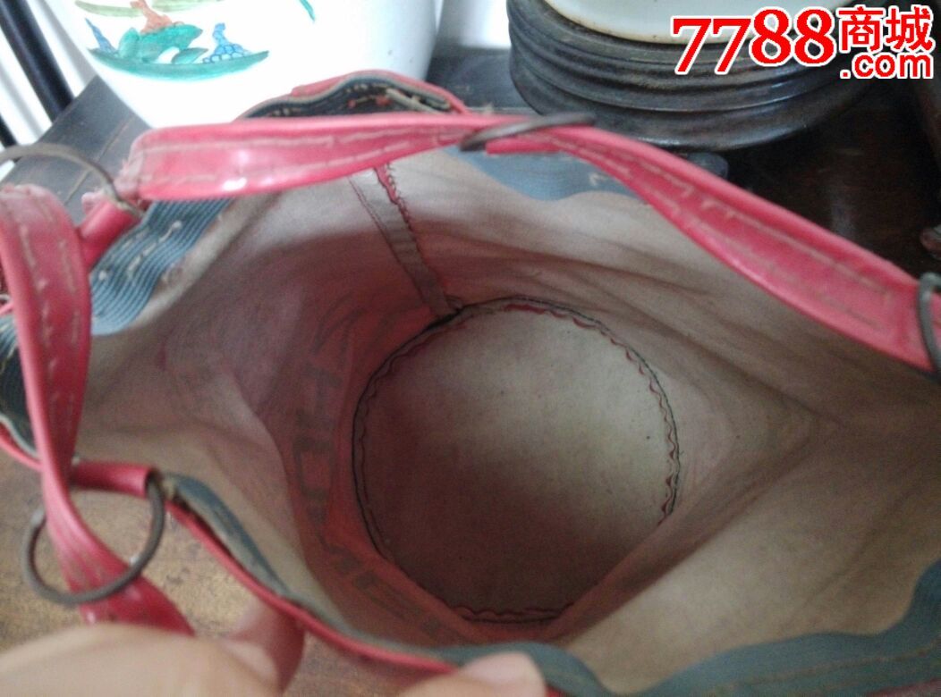 怀旧七八十年代儿童塑料马桶包
