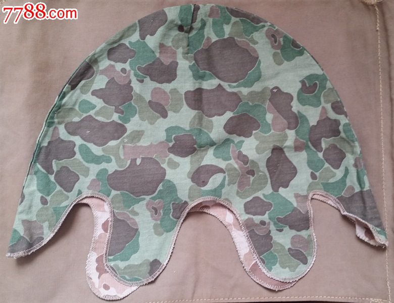 二战美军猎鸭迷彩盔罩