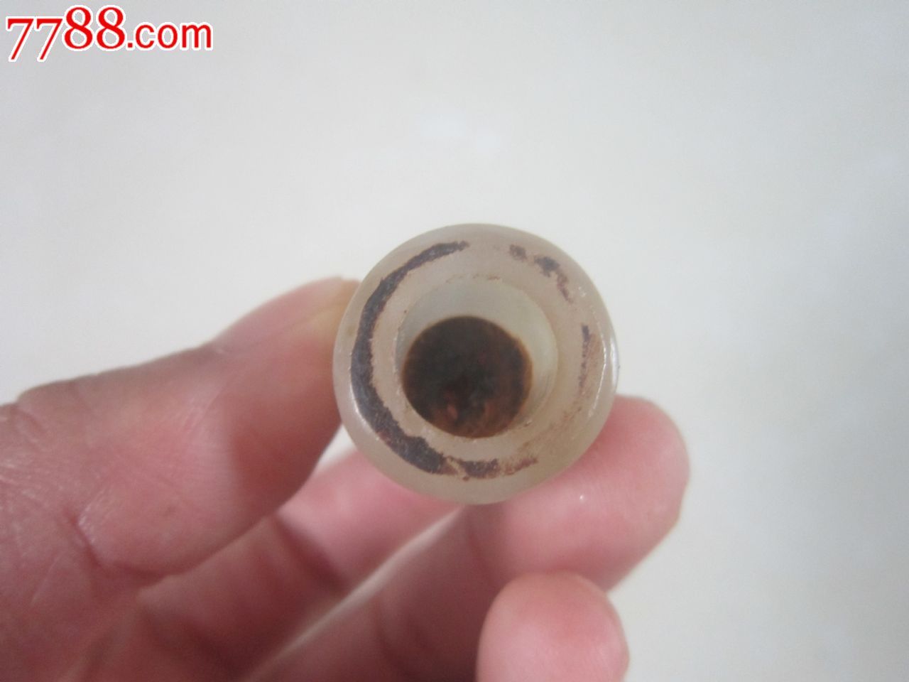 带彩老烟袋嘴老玛瑙烟嘴老烟具老烟袋嘴老玉石玛瑙烟袋嘴