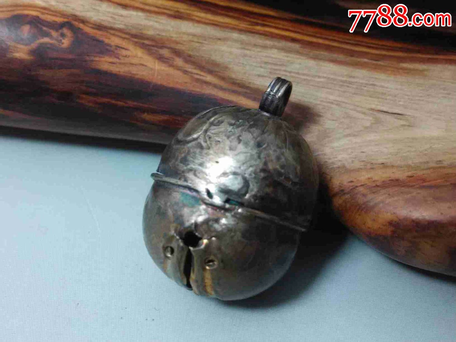 三生缘老银g256精美老银响铃挂件_其他银器_三生缘老银【7788收藏