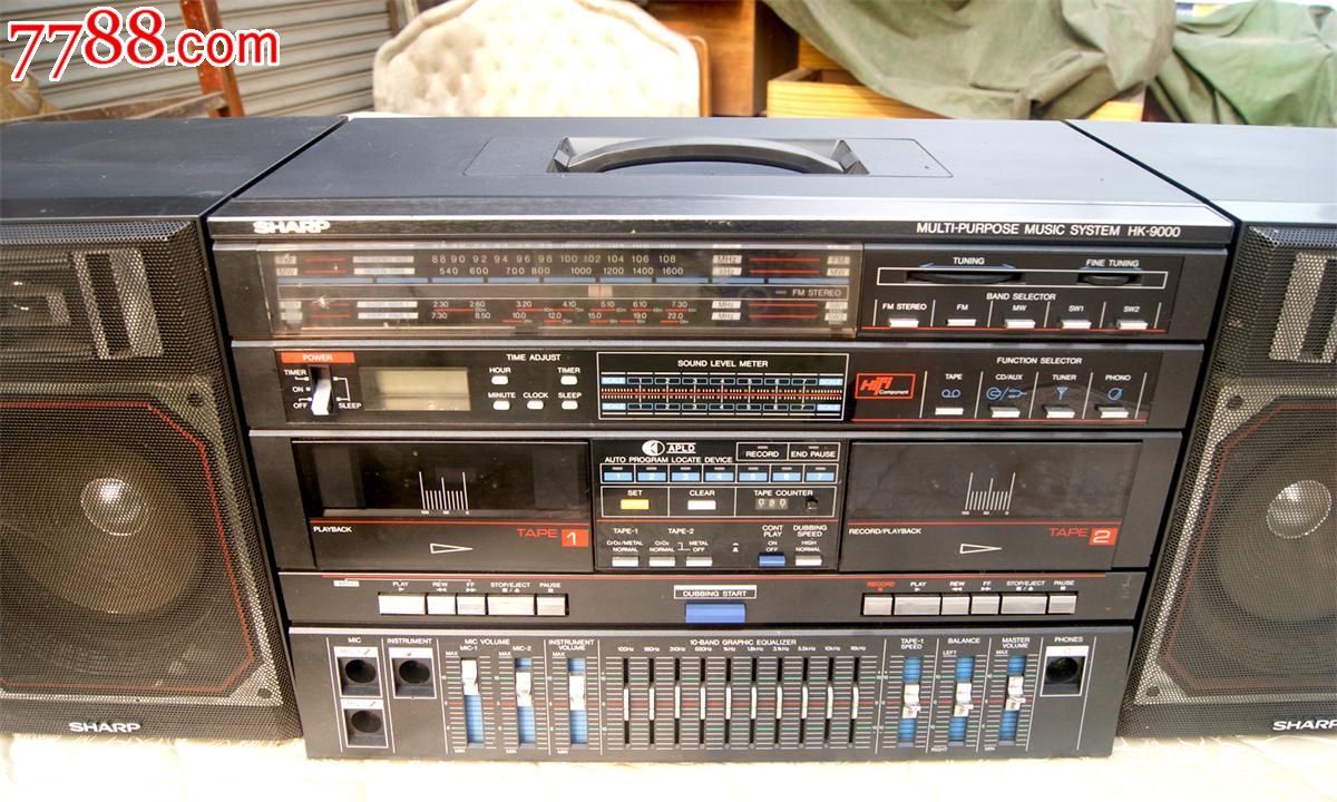 sharp夏普hk-9000收录机