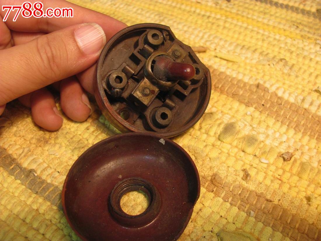 民国老电木开关