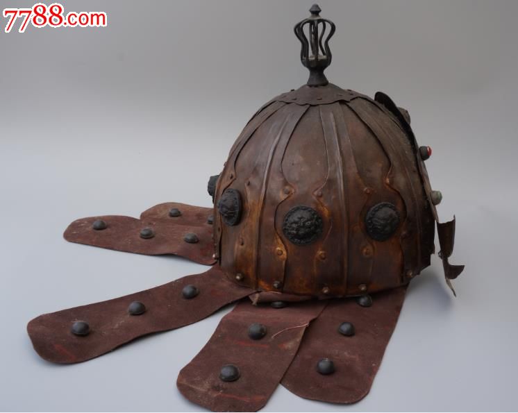 古代武士铜头盔