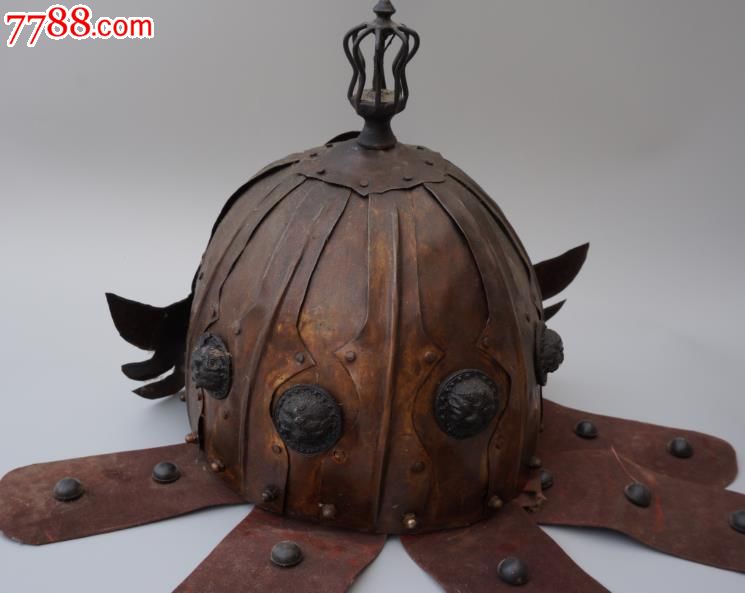 古代武士铜头盔