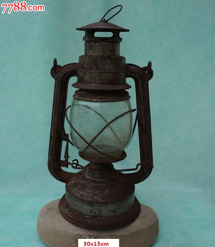 革命老区马灯油灯