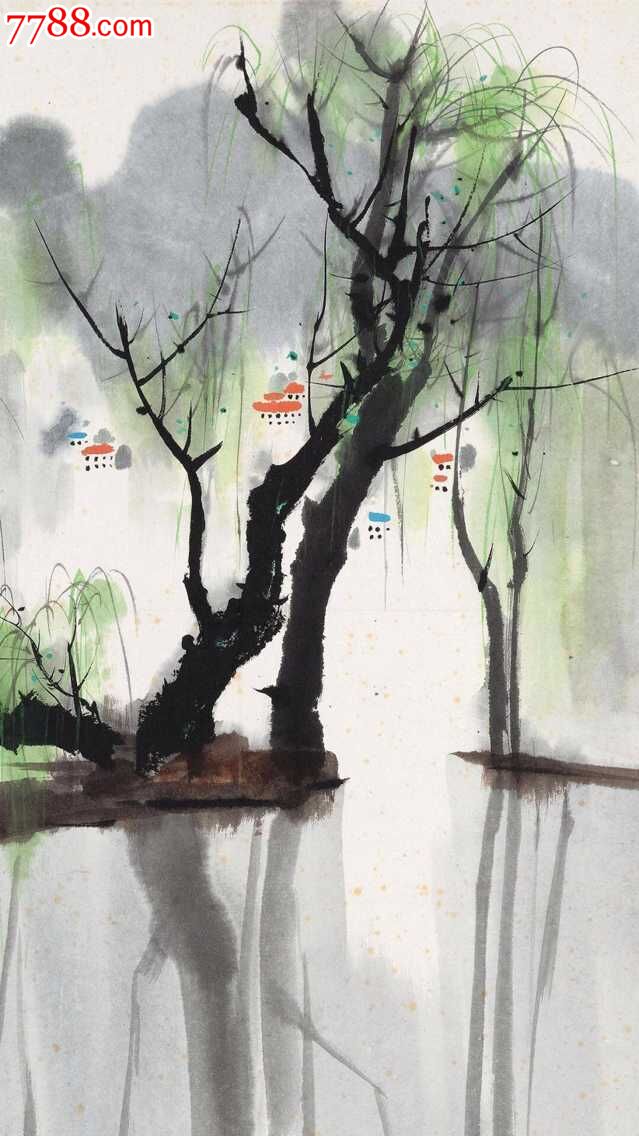 新锐国画家谢卫华作品