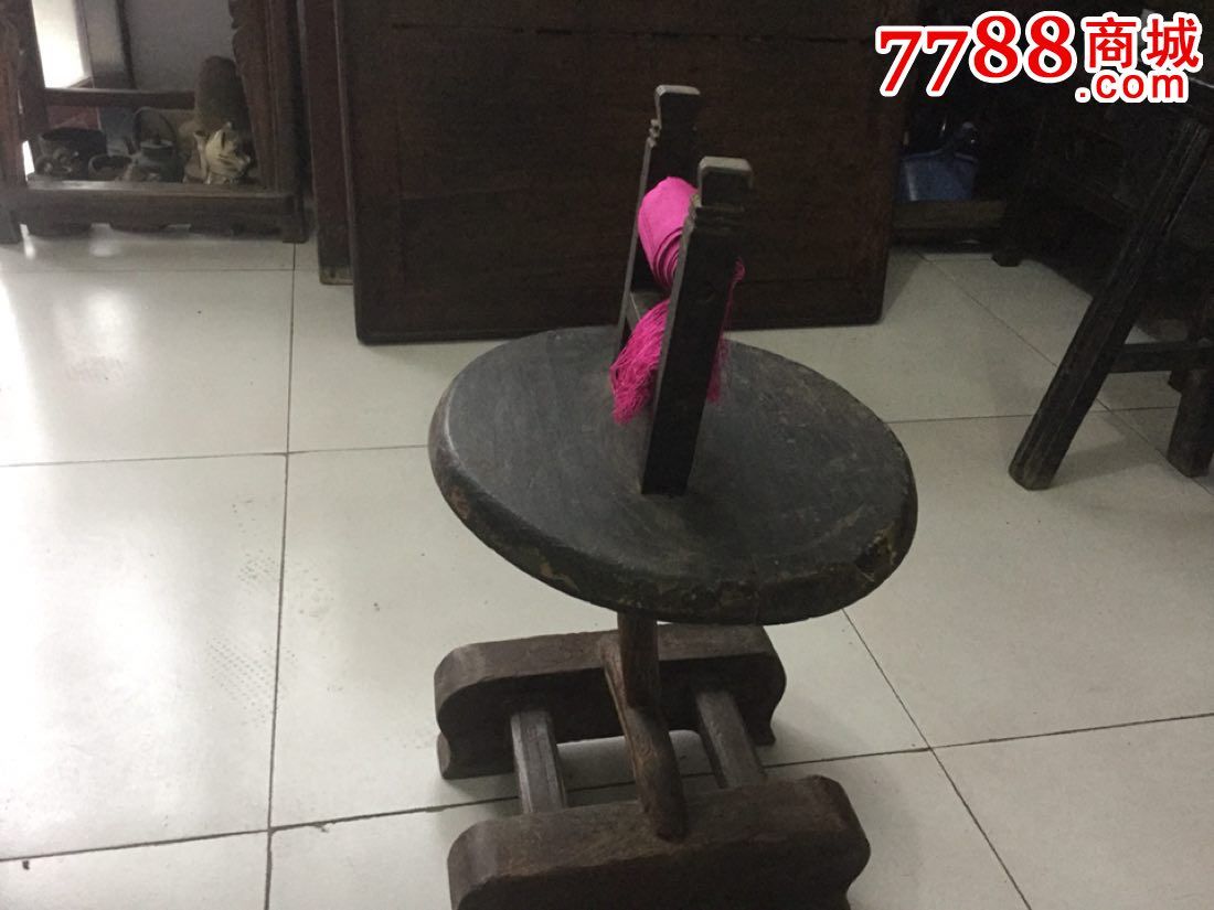 清代三寸金莲小脚缠足凳一件