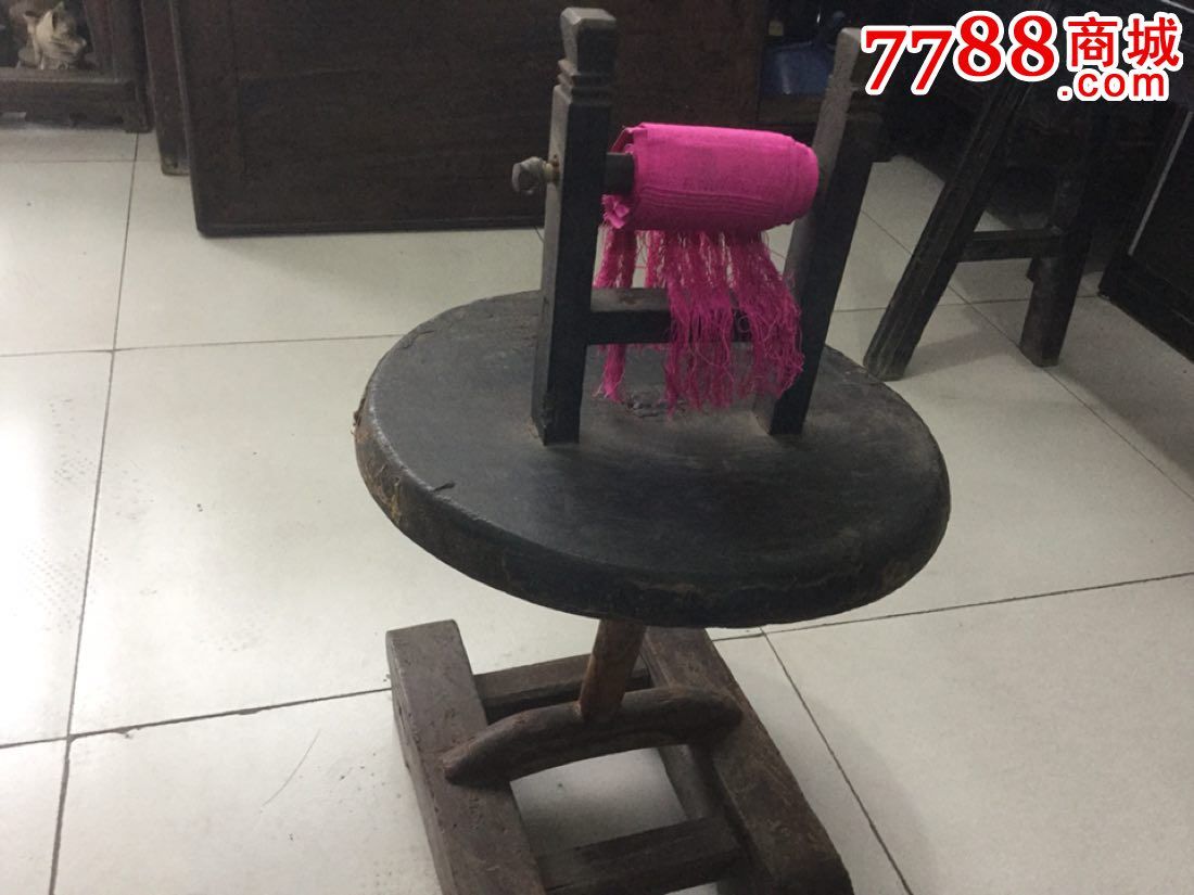 清代三寸金莲小脚缠足凳一件