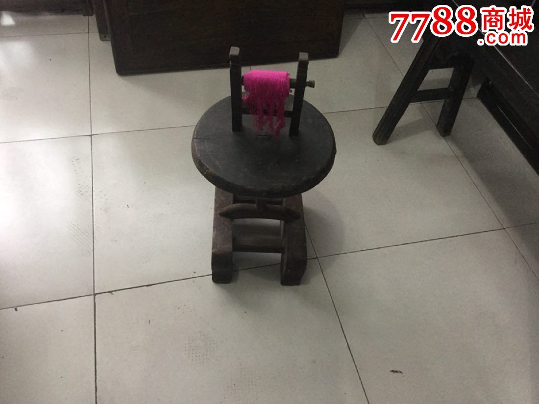 清代三寸金莲小脚缠足凳一件