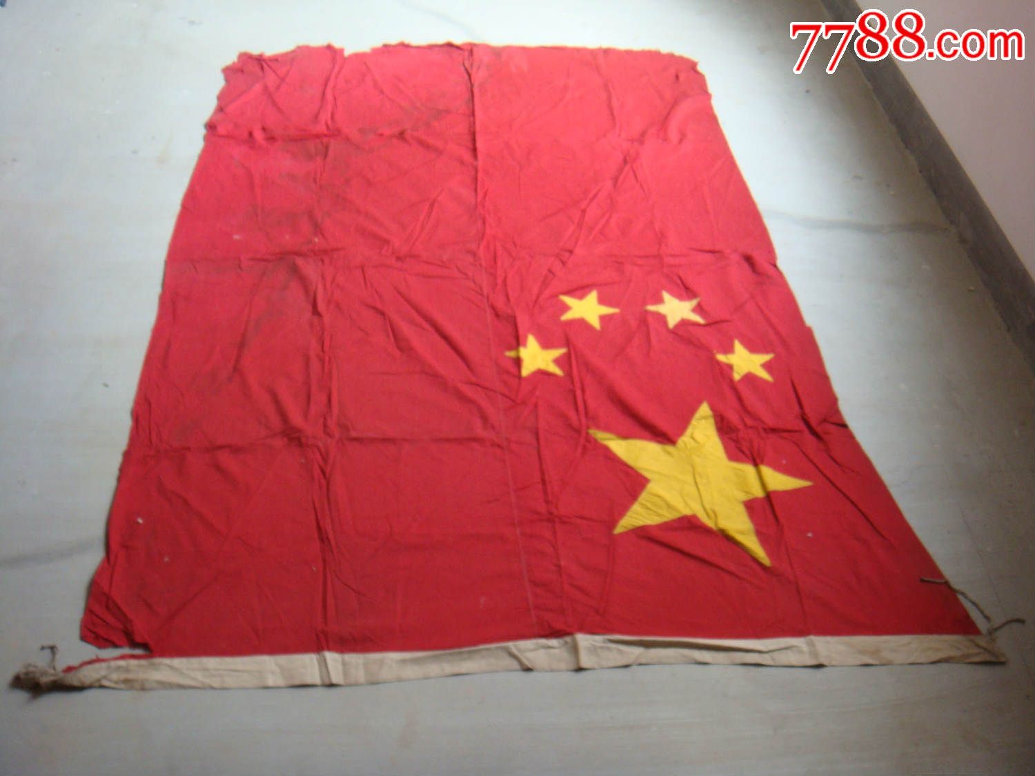 新中国最早的国旗图片