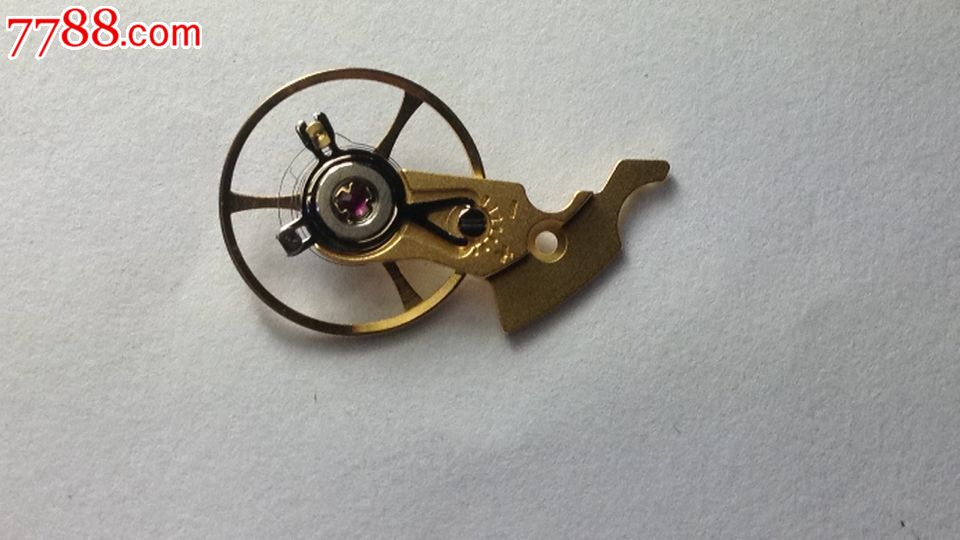 2824摆夹板 摆轮-跟瑞士2824-2836一比一制作的,金色板