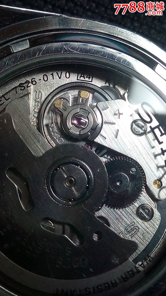 美品精工全自动手表日产7s26b自动机芯功能走时全部正常