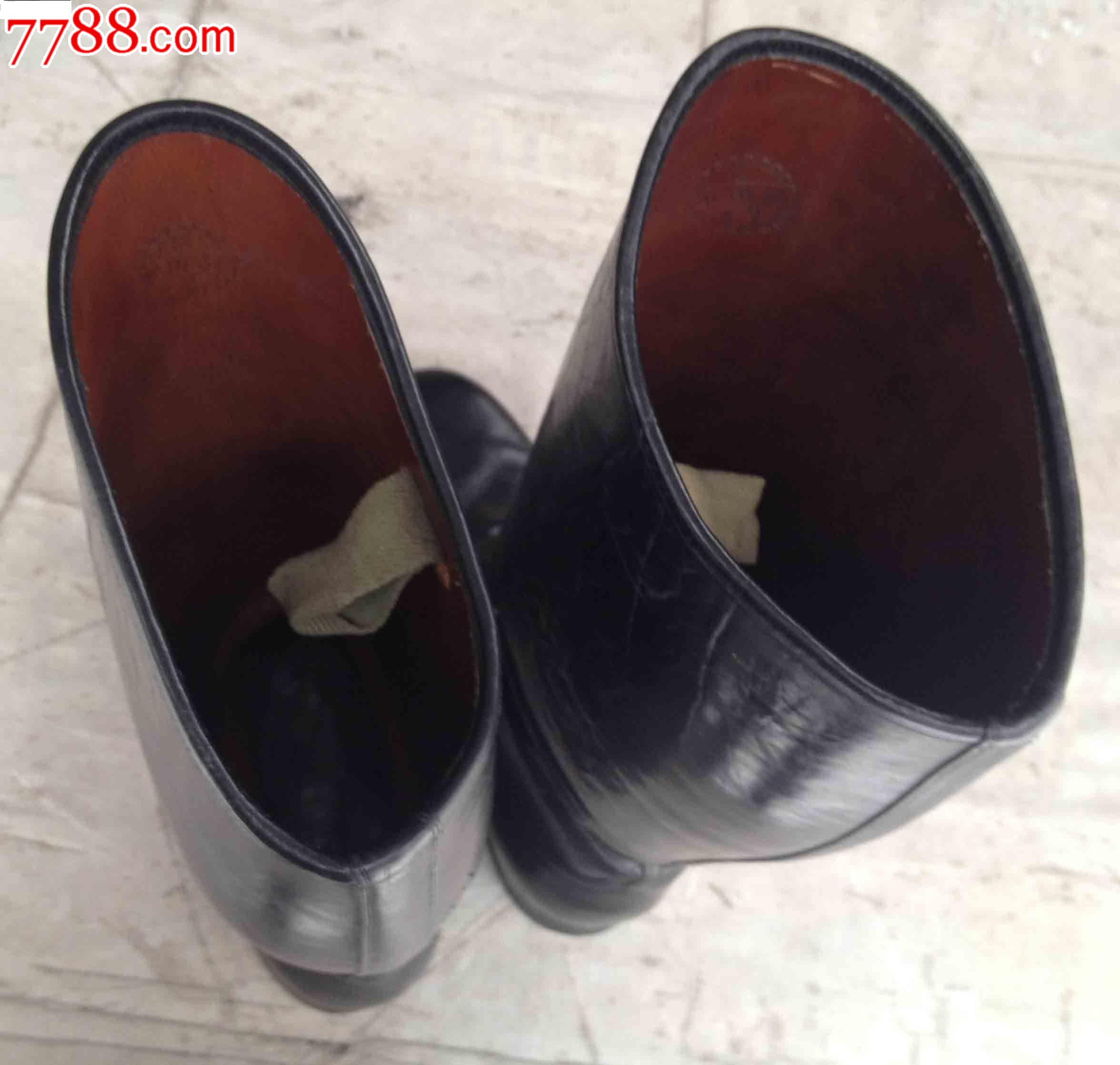 全新55式骑兵硬筒马靴