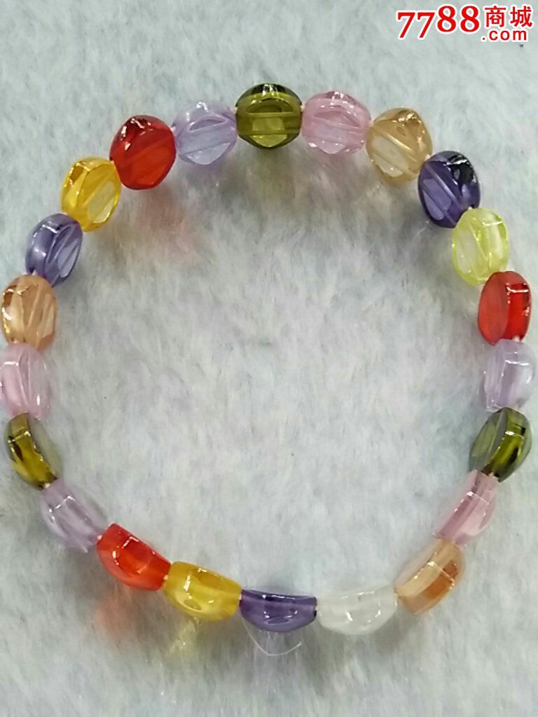 锆石七彩手链_其他宝石_玉有缘【7788收藏__收藏热线】