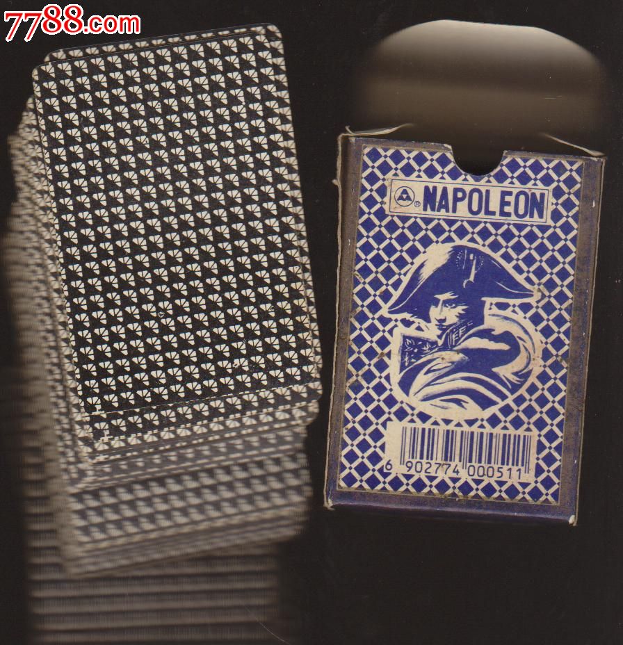 早期三a拿破仑扑克【金边】_扑克牌_潭州书斋【7788收藏__收藏热线】