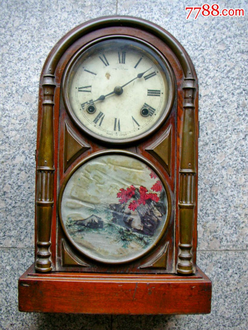 民国象球牌座钟j