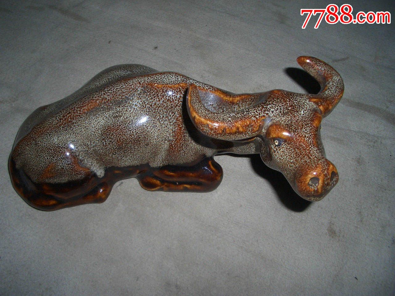 美陶-牛_花釉/窑变瓷_珍宝阁怀旧老时光【7788收藏__收藏热线】
