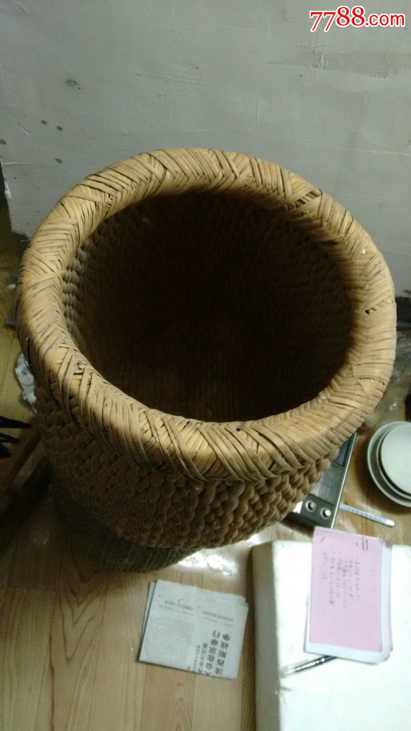 老旧物件民国米斗量斗升斗箢篼_米斗/量斗_雅俗共赏阁【7788钟表收藏