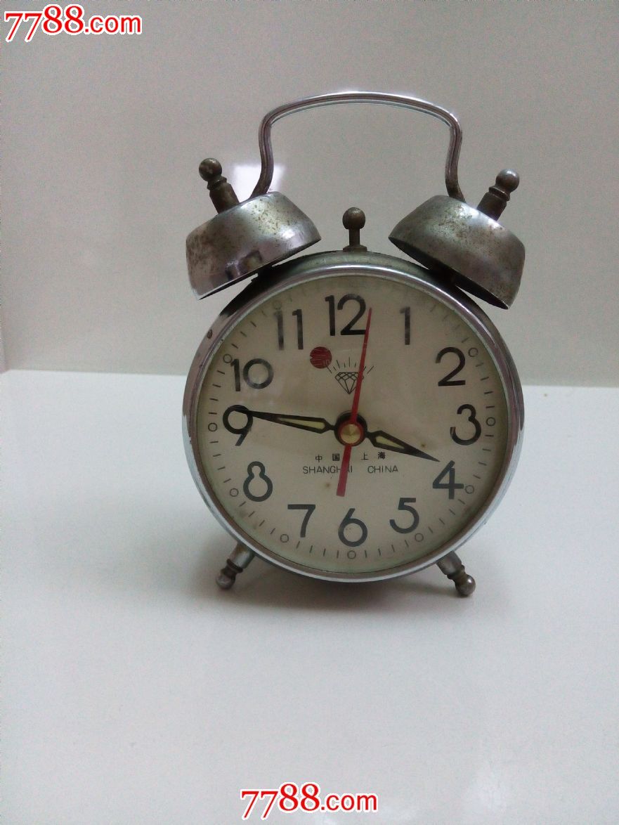 上海钻石牌老钟_座钟/落地钟_第1张_7788钟表收藏