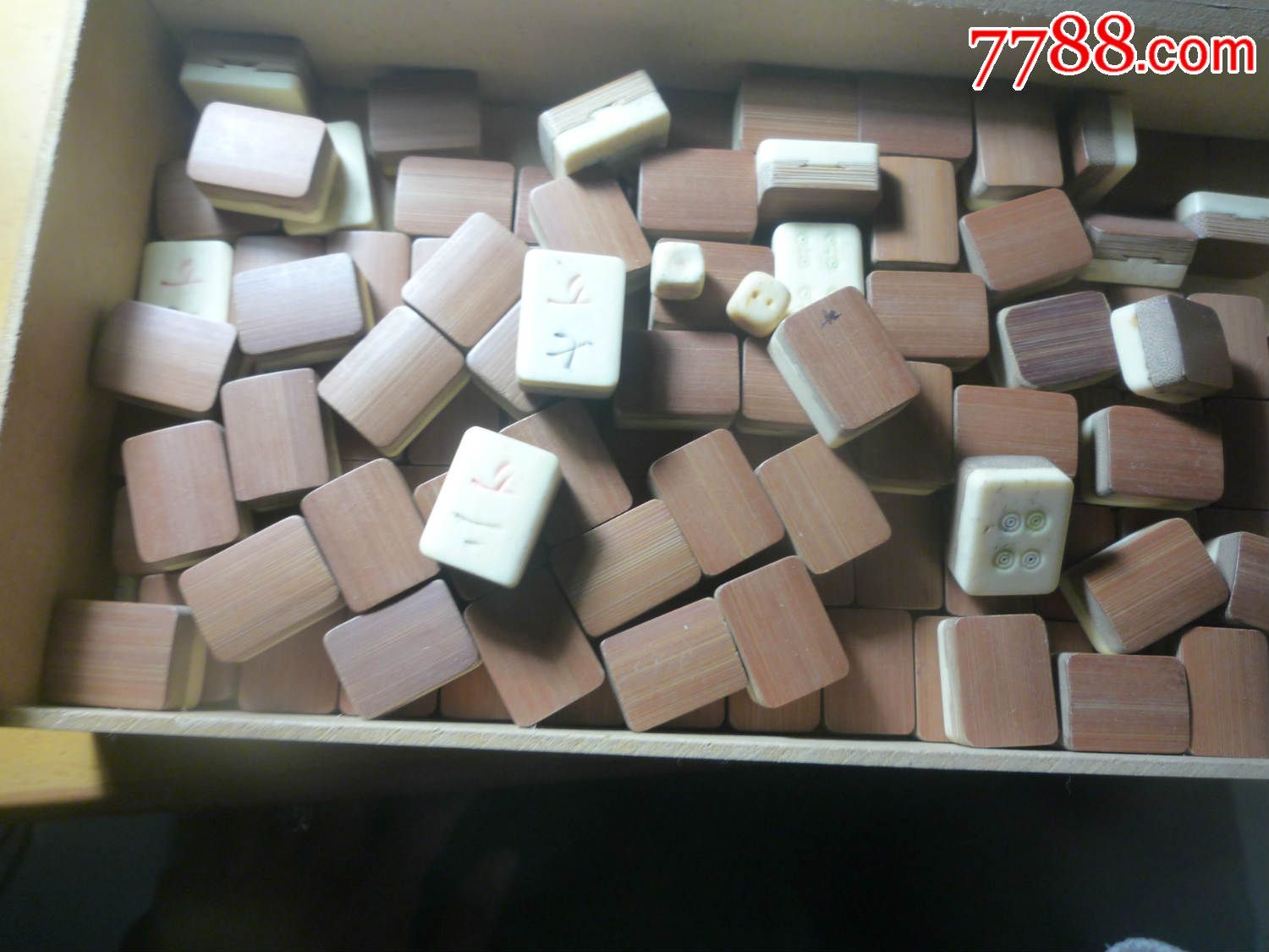 民国骨竹麻将_积木/骨牌_珍宝铺【7788收藏__收藏热线】