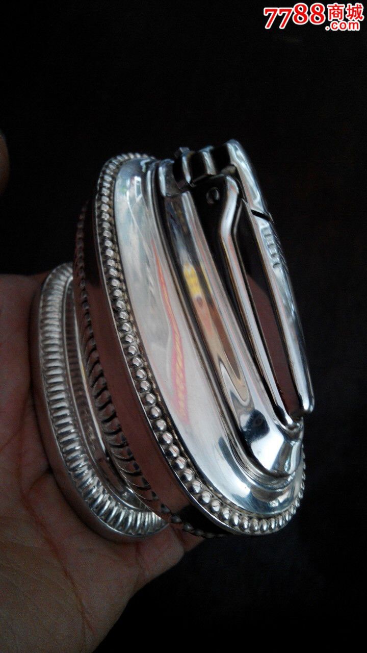 420克纯银英国郎森ronson打火机