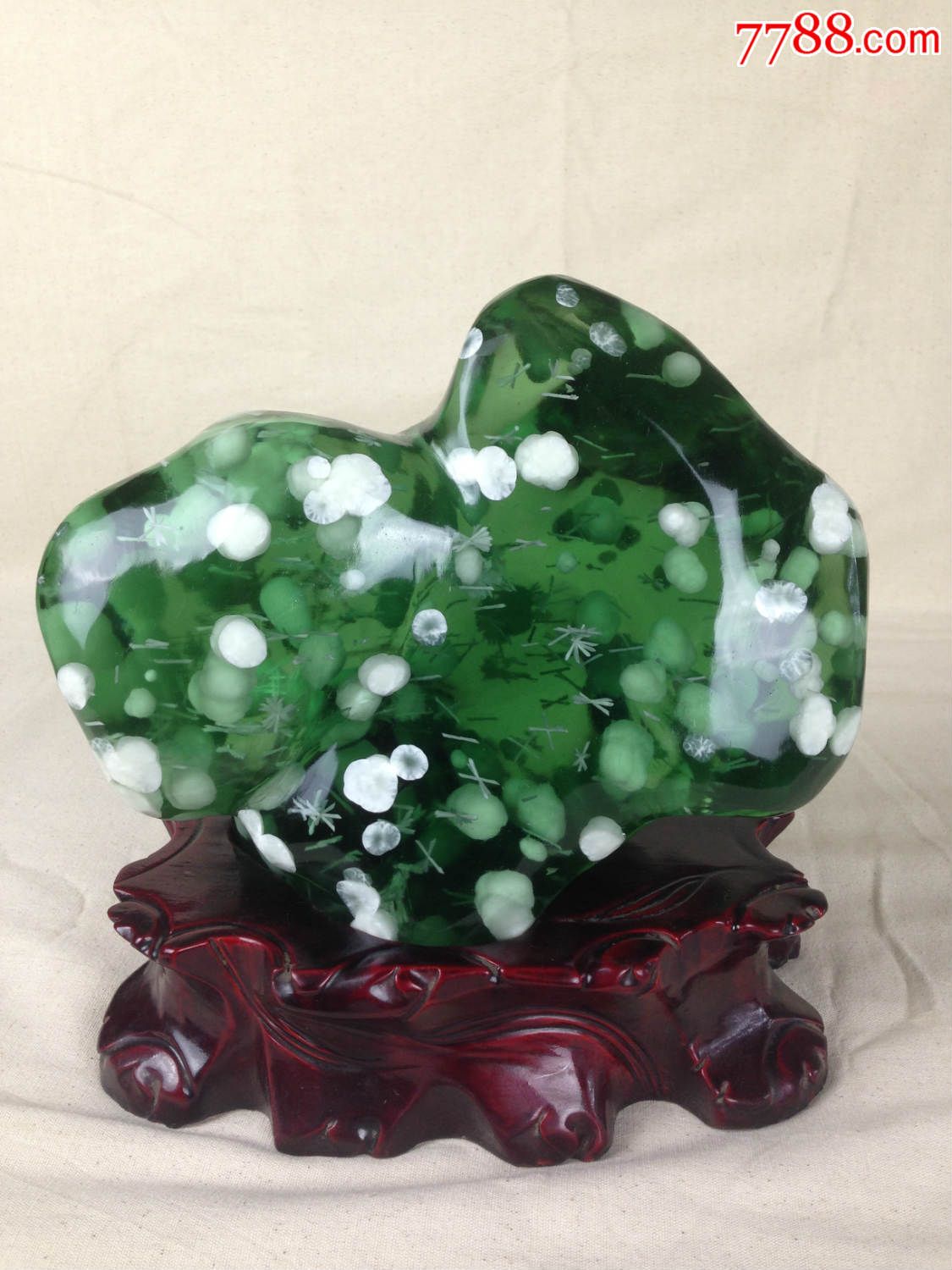 巴西火山琉璃摆件